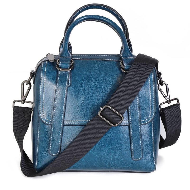 Kolti Purse Strap Replacement Crossbody Handbag Stripe Wide Adjustable, Gun Metal Buckle-23 - Image 3